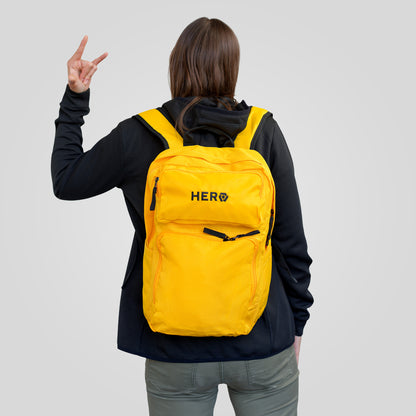 Bild: Der Hero Rucksack in gelb
