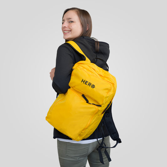 Bild: Der Hero Rucksack in gelb