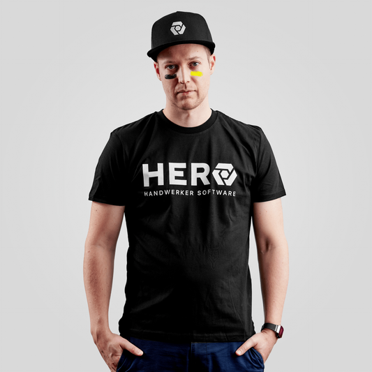 Bild: Hero Herren T-Shirt schwarz